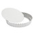 Browne 80126640 Quiche Pan, 11" x 1.2", Removable Bottom, Tinned Steel