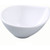 Yanco RM-706 10 oz. White Waterdrop Shape Melamine Dish