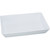 Yanco RM-614 13 3/4" x 10" White Rectangular Melamine Plate