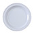 Yanco NS-110W 10 1/4" Round White Melamine Dinner Plate