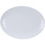 Yanco CO-208 8" x 5 1/2" White Rectangular Melamine Platter