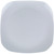 Yanco MD-408 7 1/2" Square White Melamine Plate