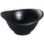 Yanco BP-3204 Black Pearl 3.5 oz. Irregular Edge Melamine Bowl
