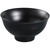 Yanco BP-3004 Black Pearl 7 oz. Round Melamine Rice Bowl