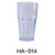 Yanco HA-014 14 oz. Clear SAN Plastic Tumbler - 12/Pack