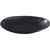 Yanco BP-2108 Black Pearl 8 1/2" x 5" Oval Deep Melamine Plate