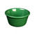 Yanco NC-538GR 4 oz. Green Smooth Melamine Ramekin