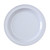 Yanco NS-106W 6 1/2" White Round Melamine Plate