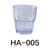 Yanco HA-005 5.5 oz. Clear SAN Plastic Rocks Glass - 12/Pack