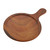 Yanco WD-1113 9" Round Wooden Tray with Handle (24/Case)