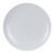 Yanco CO-113 Coupe Pattern 13" Round White Melamine Plate, 12/Case