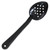 Thunder Group PLSS213BK 13" Black Perforated Polycarbonate Serving Spoon