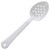 Thunder Group PLSS213WH 13" White Perforated Polycarbonate Serving Spoon