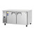 Everest Refrigeration ETWF2 59.5" Two Section Side Mount Undercounter Freezer - 18 Cu. Ft.