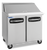 Nor-Lake NLSMP36-15A 36" AdvantEDGE Mega Top Sandwich Food Refrigerator - 15 Pans, Two Door (NLSMP36-15)