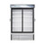 Everest Refrigeration EMGR48C Two Glass Door Refrigerator Merchandiser, 48 Cu.Ft., 53.125L x 30.75W