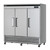 Turbo Air TSR-72SD-N Super Deluxe 81" Reach-In Refrigerator - 3 Solid Doors