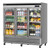 Turbo Air TSR-72GSD-N Super Deluxe 81" Reach-In Refrigerator - 3 Glass Doors
