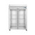 Hoshizaki F2A-FG 55" Upright Freezer, Two Section, Full Glass Doors with Lock
