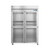 Hoshizaki R2A-HG 55" Upright Refrigerator, Two Section, Half Glass Doors with Lock