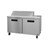 Hoshizaki SR60A-12 60" Two Section Sandwich Prep Table, Stainless Doors