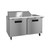 Hoshizaki SR60A-18M 60" Two Section Mega Top Prep Table, Stainless Doors