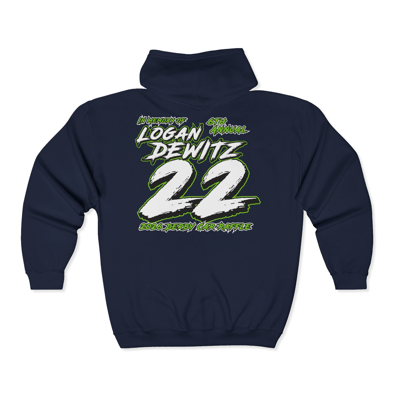 Logan Dewitz 2026 Unisex Heavy Blend™ Full Zip Hooded Sweatshirt