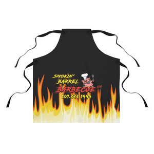 Smokin Barrel Barbeque Apron Smokin Barrel Barbeque Apron