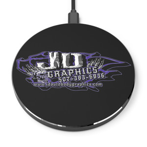 JD Graphics Purple Wireless Charger JD Graphics Purple Wireless Charger