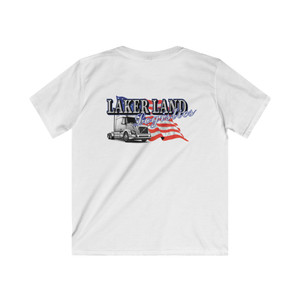 Laker Land Logistics Kids Softstyle Tee Laker Land Logistics Kids Softstyle Tee