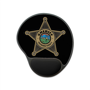 Freeborn County Sheriff Mouse Pad With Wrist Rest Freeborn County Sheriff Mouse Pad With Wrist Rest