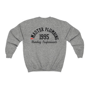 Master Plumbing Black Unisex Heavy Blend™ Crewneck Sweatshirt Master Plumbing Black Unisex Heavy Blend™ Crewneck Sweatshirt