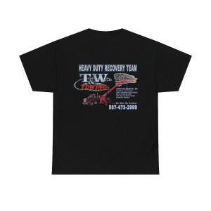 T&W Towing Red Line Unisex Heavy Cotton Tee T&W Towing Red Line Unisex Heavy Cotton Tee