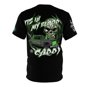 Its In my blood caddy Unisex AOP Cut & Sew Tee Its In my blood caddy Unisex AOP Cut & Sew Tee