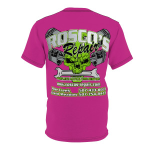 Roscos Repair pink Unisex AOP Cut & Sew Tee Roscos Repair pink Unisex AOP Cut & Sew Tee
