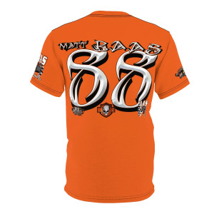 Matt Baas Orange Unisex Cut & Sew Tee (AOP) Matt Baas Orange Unisex Cut & Sew Tee (AOP)