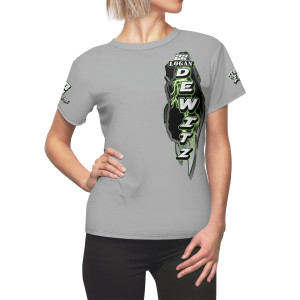 Logan Dewitz 2023 Lt Gray Women's Cut & Sew Tee (AOP)
