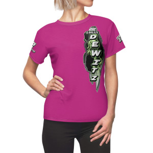 Logan Dewitz 2023 Pink Women's Cut & Sew Tee (AOP) Logan Dewitz 2023 Pink Women's Cut & Sew Tee (AOP)