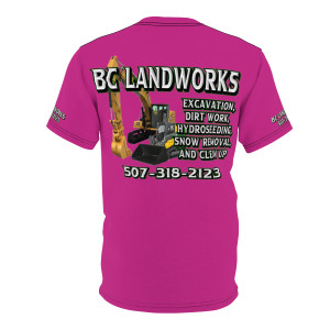 BC Landworks pink Unisex Cut & Sew Tee (AOP) BC Landworks pink Unisex Cut & Sew Tee (AOP)