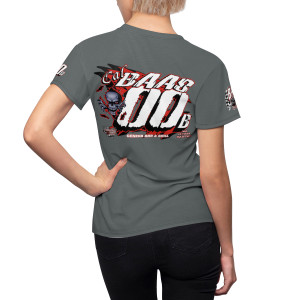 Cal Baas gray white Women's Cut & Sew Tee (AOP) Cal Baas gray white Women's Cut & Sew Tee (AOP)