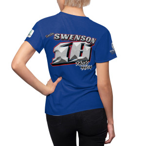 Gavin Swenson 23 blue Women's Cut & Sew Tee (AOP) Gavin Swenson 23 blue Women's Cut & Sew Tee (AOP)