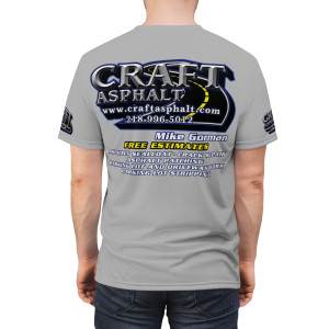 Craft Asphalt lt gray Unisex Cut & Sew Tee (AOP) Craft Asphalt lt gray Unisex Cut & Sew Tee (AOP)