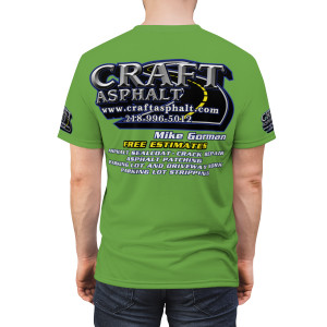 Craft Asphalt green Unisex Cut & Sew Tee (AOP) Craft Asphalt green Unisex Cut & Sew Tee (AOP)