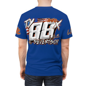 Ty Severtson dk blue Unisex Cut & Sew Tee (AOP) Ty Severtson dk blue Unisex Cut & Sew Tee (AOP)