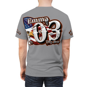 Emma Leonard gray Unisex Cut & Sew Tee (AOP) Emma Leonard gray Unisex Cut & Sew Tee (AOP)