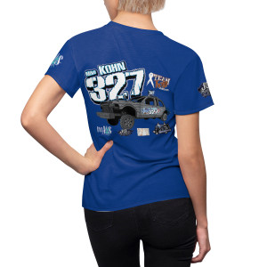 Mike Kohn blue Women's Cut & Sew Tee (AOP) Mike Kohn blue Women's Cut & Sew Tee (AOP)