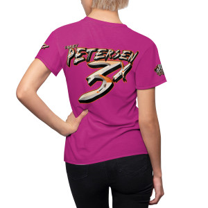 Corey Peterson 3 pink Women's Cut & Sew Tee (AOP) Corey Peterson 3 pink Women's Cut & Sew Tee (AOP)