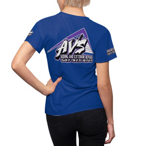 Anthony Schoeppner blue Women's Cut & Sew Tee (AOP) Anthony Schoeppner blue Women's Cut & Sew Tee (AOP)