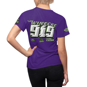 Traton Winecke purple Women's Cut & Sew Tee (AOP) Traton Winecke purple Women's Cut & Sew Tee (AOP)