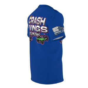 Crash Kings Promotions not official blue Unisex Cut & Sew Tee (AOP) Crash Kings Promotions not official blue Unisex Cut & Sew Tee (AOP)